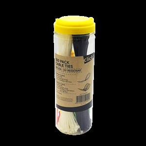 Click Nylon Cable Ties - 500 Pack