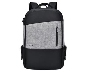 DTBG Unisex Nylon 17.3 Inch Laptop Backpack-Grey
