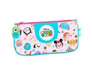 Disney Childrens/Girls Official Tsum Tsum Flat Pencil Case (Multicoloured) - SG10076