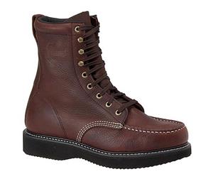 Fin & Feather Mens Fin & Feather Leather Closed Toe Ankle Safety Boots