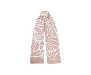 Florence Broadhurst Japanese Fan Scarf With Rose Palette