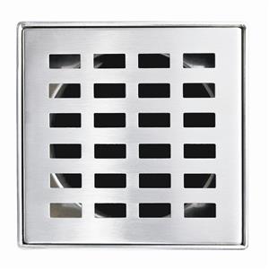 Forme 110 x 110mm Stainless Steel Rectangle Floor Drain