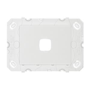 HPM ARTEOR 1 Gang Wall Switch - Grid Only - White