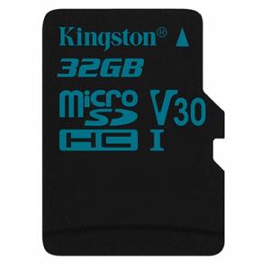Kingston Canvas Go (SDCG2/32GB) 32GB microSDHC Class10 UHS-I U3 Card (Read 90MB/s Write 45MB/s)