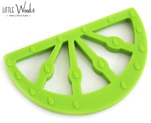Little Woods Citrus Fruit Silicone Teether - Lime