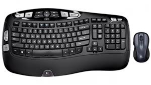 Logitech MK550 Wireless Keyboard and Mouse Wave Combo