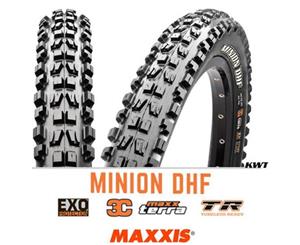 Maxxis Minion DHF 26 x 2.5 - 3C MaxxTerra EXO TR Tyre