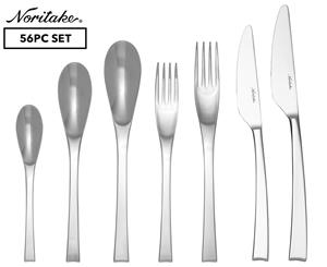 Noritake Castelletto 56-Piece Stainless Steel Cutlery Set