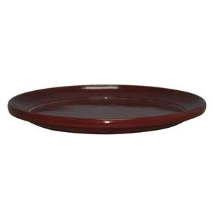 Northcote Pottery Sienna 'Glazed Look' Round Saucer - 250mm