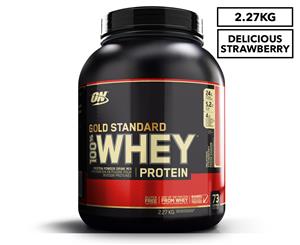 Optimum Nutrition Delicious Strawberry Gold Standard 100% Whey Protein Powder 5lb