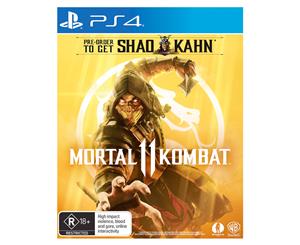 PlayStation 4 Mortal Kombat 11 Game