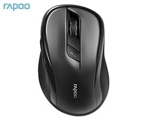 Rapoo M500 Silent Wireless Bluetooth Optical Mouse - Black