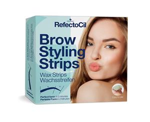 Refectocil Brow Styling Quick DIY Eyebrow Wax Strips (30 Applications)
