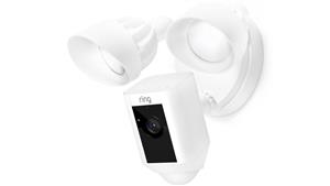 Ring Floodlight Outdoor Security Camera - White