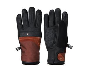 Rojo Women's Snow Society Gloves - Black/Brown