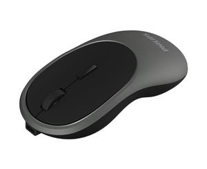 SPK7413 PHILIPS 2.4G Wireless Optical Mouse M413 Gray Rechargeable 4 Buttn