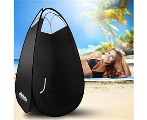 Spray Tan Tent Booth Pop Up Sunless Tanning Sun Care Portable Carry Bag Black