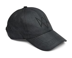 Watch Dogs Embroidered Fox Logo Black Baseball Cap Hat