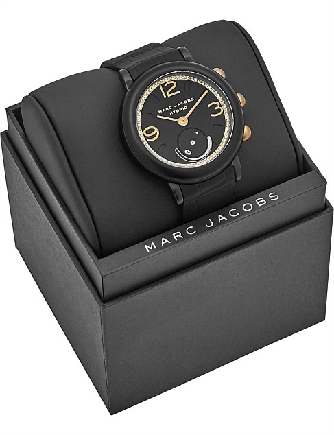 Marc Jacobs Riley Black Hybrid Smartwatch