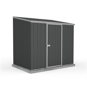 Absco Sheds 2.26 x 1.52 x 2.08m Space Saver Single Door Shed - Monument