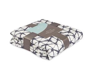 Aden + Anais Bamboo Dream Blanket - Pebble Shibori