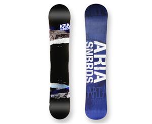 Aria Snowboard Draw Liner Camber Capped 157cm - Blue