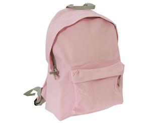 Bagbase Junior Fashion Backpack / Rucksack (14 Litres) (Classic Pink/Light Grey) - BC1301