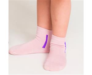 Chusette Kid's Fashion Mercerized Cotton Socks - Pink