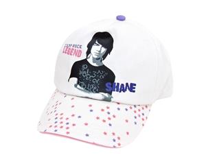 Clearance - Childrens/Kids Camp Rock Cap (White) - KC421