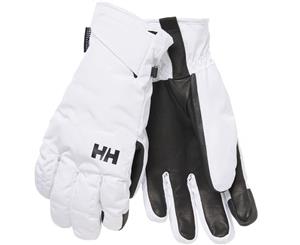 Helly Hansen Mens & Womens Swift HT Waterproof Ski Gloves - White