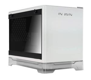 InWin A1 (WHITE) MINI-ITX PC CASE with Tempered Glass side panel (with 600W PSU)