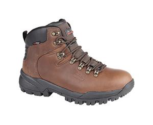 Johnscliffe Boys Canyon Leather Superlight Hiking Boots (Conker Brown) - DF551
