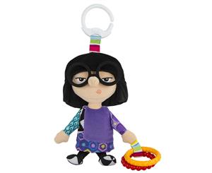 Lamaze Clip & Go Incredible Edna Baby/Infant/Newborn Plush Soft Toy/Pixar 0m+