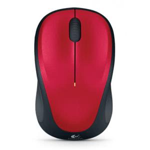 Logitech - Wireless Mouse M235 - Red