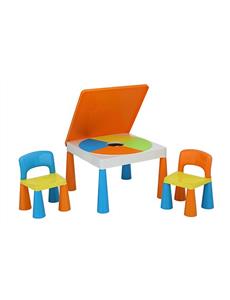 Multi Coloured Block Table
