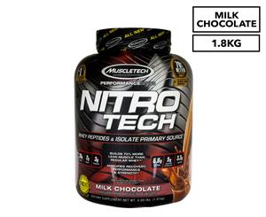 Muscletech Nitro-Tech Whey Isolate Protein Powder Milk Chocolate 1.81kg