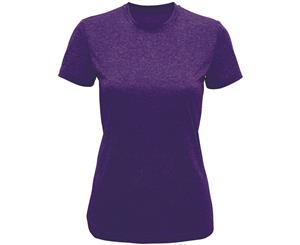 Outdoor Look Womens/Ladies Fort Performance Light Quick Drying T Shirt - PurpleMelange