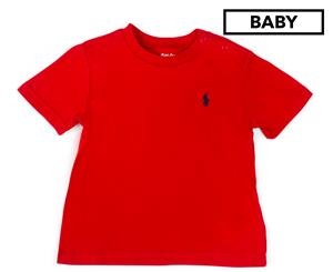 Polo Ralph Lauren Baby Cotton Tee / T-Shirt / Tshirt - Red