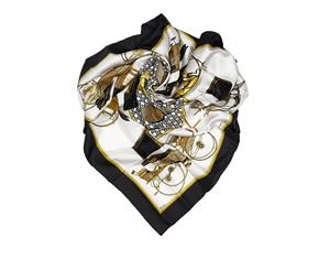 Pre-Loved Hermes Les Voitures a Transformation Silk Scarf
