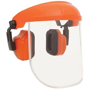 Protector Earmuff And Full Face Visor Safety Kit
