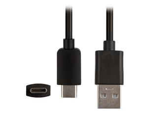REYTID Premium USB 2.0 to TYPE-C - 1M - BLACK - Universal - Black