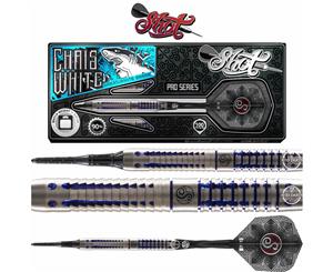 Shot - Pro Series - Chris White Darts - Soft Tip - 90% Tungsten - 18g 22g