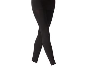 Silky Womens/Ladies 200 Denier Fleece Footless Tights (1 Pair) (Black) - LW334