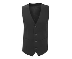 Skopes Mens Rhino Formal Work/Suit Waistcoat (Black) - PC2186