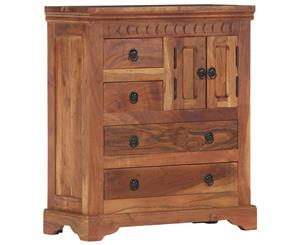 Solid Acacia Wood Sideboard 62x30x75cm Storage Chest Home Buffet Server