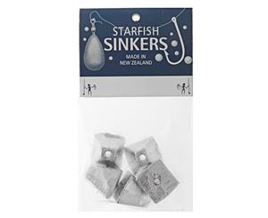 Starfish Pyramid Sinkers 3oz Qty 5