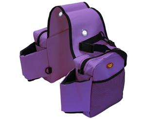 Stc Pommel Saddle Bags[Colour Purple ]