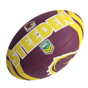 Steeden NRL Brisbane Broncos Rugby League Ball