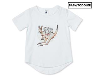 Walnut Melbourne X MG Baby Frankie Placement Tee / T-shirt / Tshirt - Kangaroo