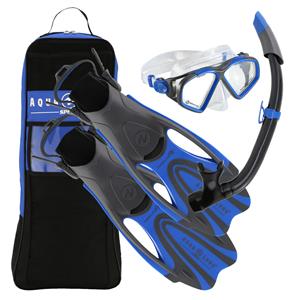 Aqua Lung Sport Adult Hawkeye Snorkel Set